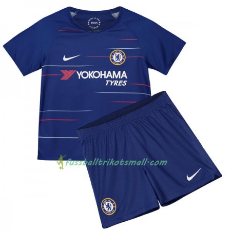 Fußballtrikots Chelsea Kinder 2018-2019 Kurzarm Heimtrikotsatz kaufen